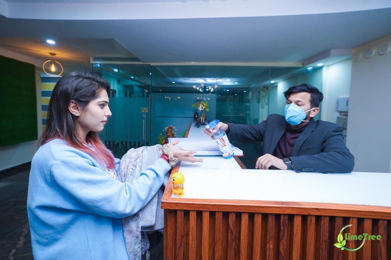 Lime Tree Hotel Near 32Nd Avenue Sector 29 Gurgaon Eksteriør billede