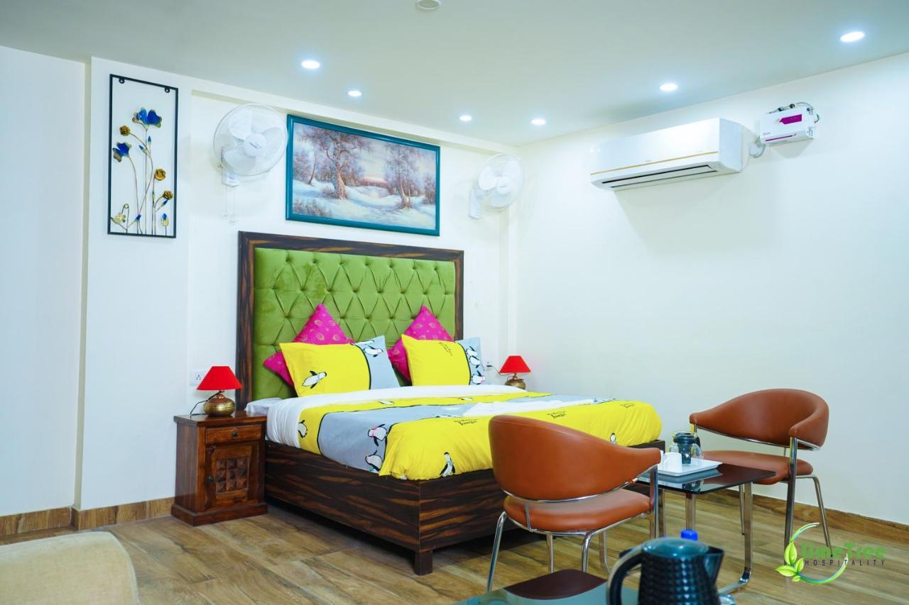 Lime Tree Hotel Near 32Nd Avenue Sector 29 Gurgaon Eksteriør billede