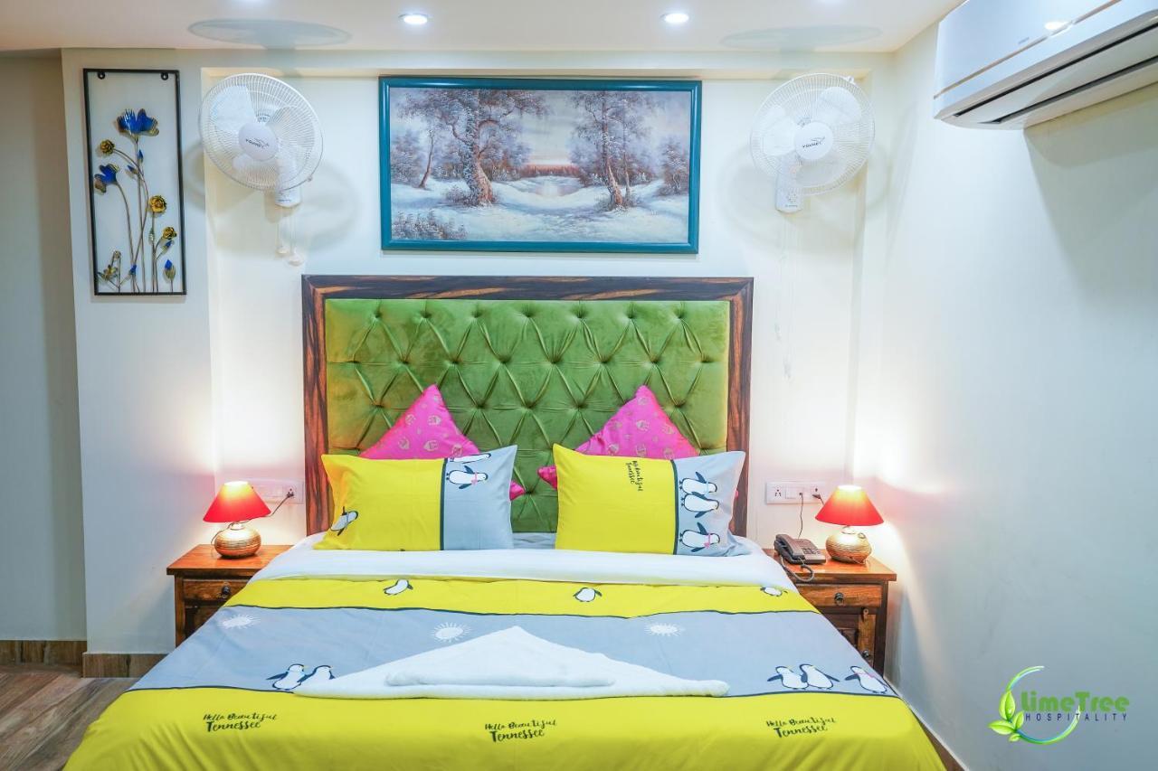 Lime Tree Hotel Near 32Nd Avenue Sector 29 Gurgaon Eksteriør billede