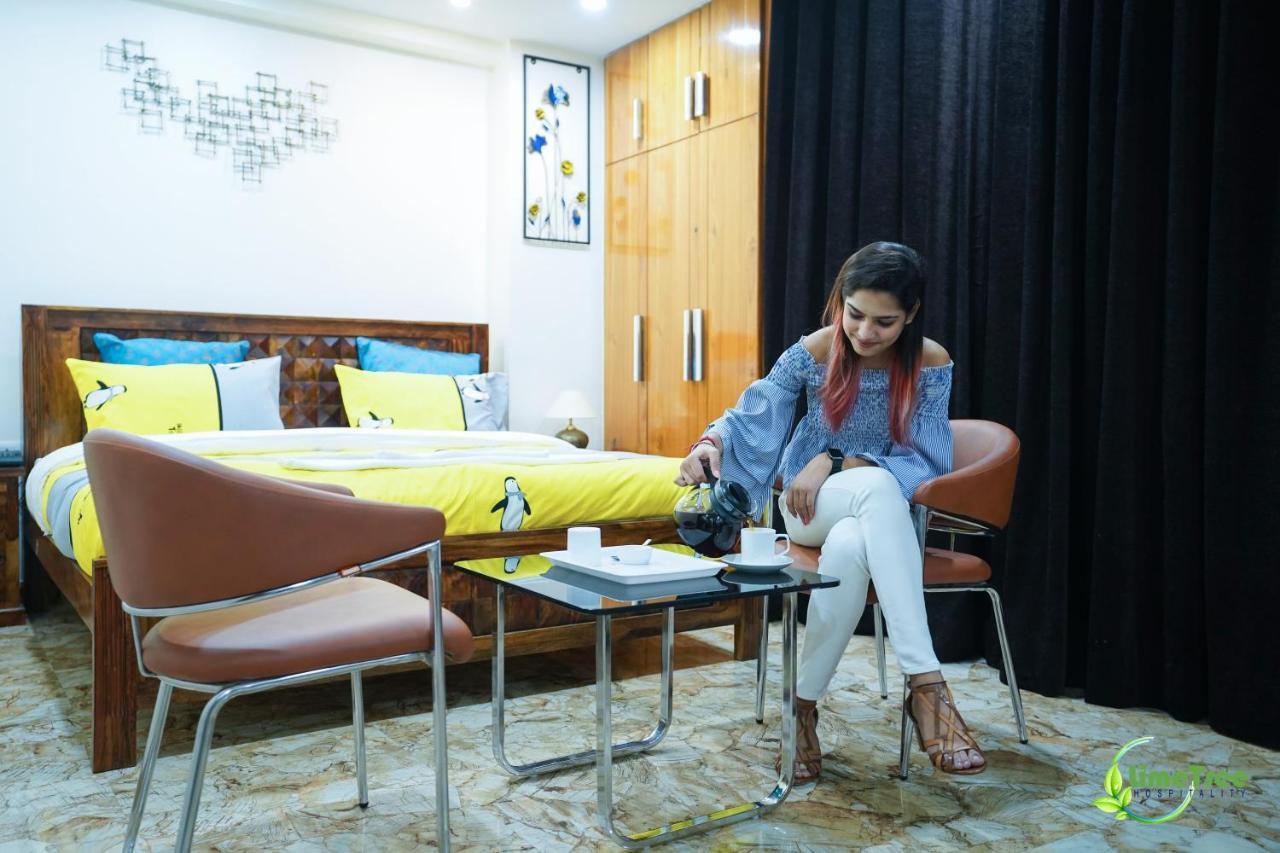 Lime Tree Hotel Near 32Nd Avenue Sector 29 Gurgaon Eksteriør billede