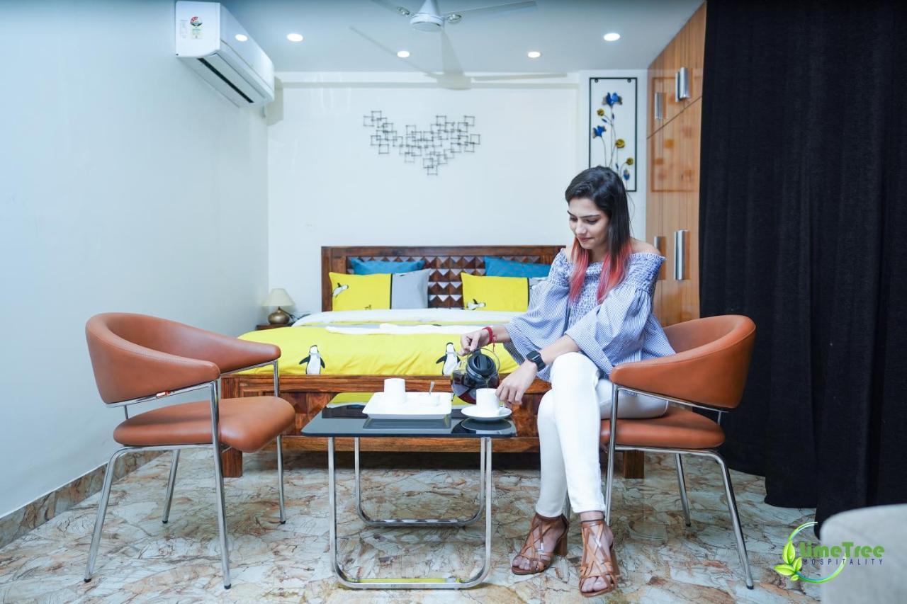 Lime Tree Hotel Near 32Nd Avenue Sector 29 Gurgaon Eksteriør billede